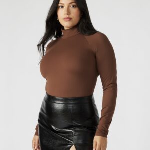 Nelle Bodysuit Brown - Image 1