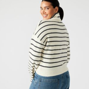 Narsha Sweater White/black - Image 3