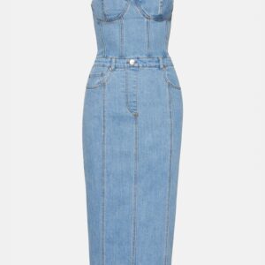 Anya Denim Dress - Image 6
