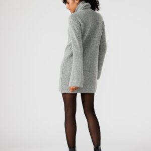 Abbie Sweater Dress Grey - Image 3