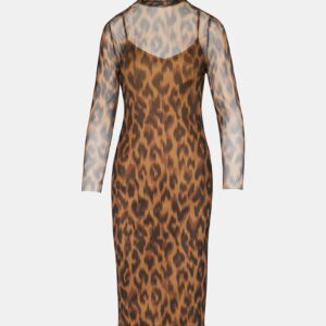 Vivienne Dress Leopard - Image 7