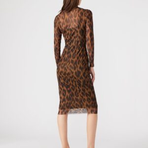Vivienne Dress Leopard - Image 4