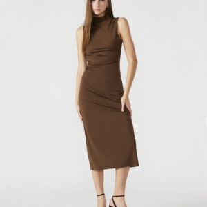 Mo Dress Brown - Image 1