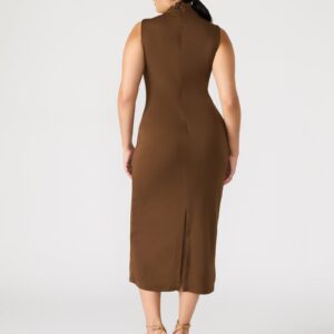 Mo Dress Brown - Image 4