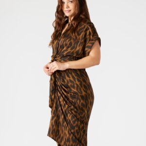 Tori Dress Leopard - Image 3