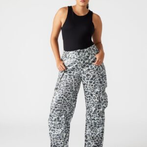 Duo Sequin Pant Leopard - Image 1