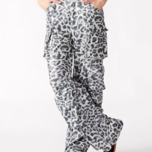Duo Sequin Pant Leopard - Image 3