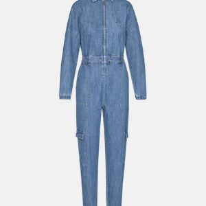 Trista Denim Jumpsuit - Image 5