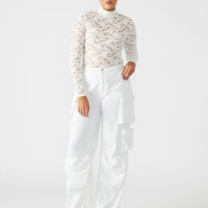 Cassie Bodysuit Ivory - Image 6