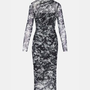 Maureen Dress Black/white - Image 5