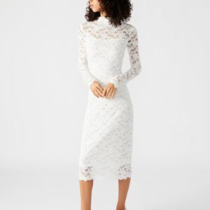 Vivienne Lace Dress Ivory - Image 4
