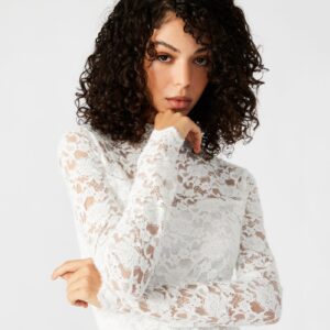 Vivienne Lace Dress Ivory - Image 3
