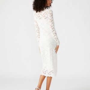 Vivienne Lace Dress Ivory - Image 5