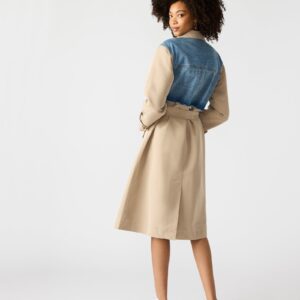 Soraya Coat Denim Multi - Image 4