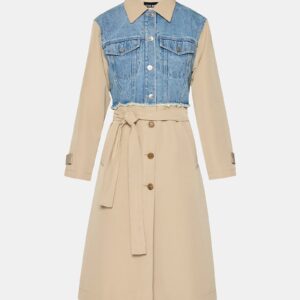 Soraya Coat Denim Multi - Image 7