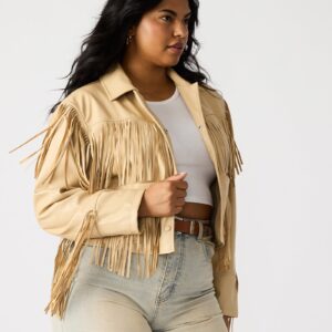 Halia Jacket Tan - Image 3
