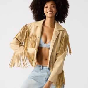 Halia Jacket Tan - Image 1