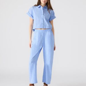 Saelyn Pant Blue/white - Image 1