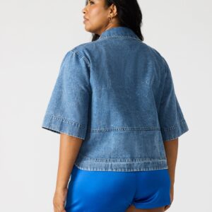 Eliana Denim Top - Image 4