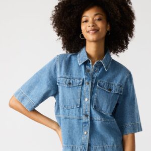 Eliana Denim Top