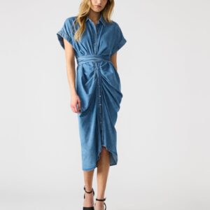 Tori Denim Dress - Image 5