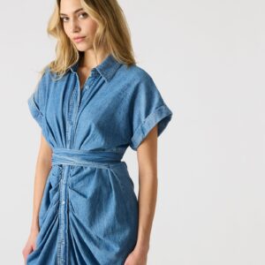 Tori Denim Dress - Image 3