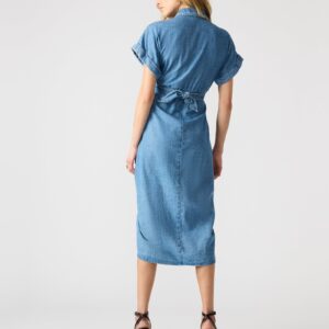 Tori Denim Dress - Image 4