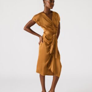 Bruno Dress Caramel - Image 3