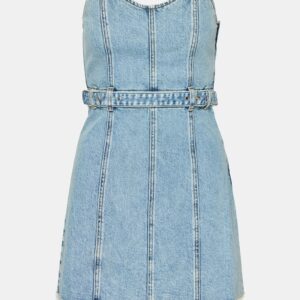 Matilda Denim Dress - Image 4