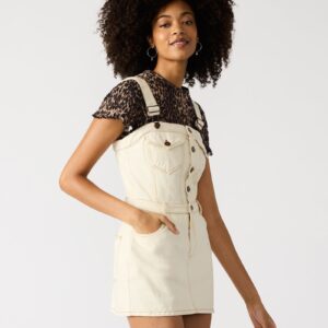 Lake Denim Dress Cream - Image 4