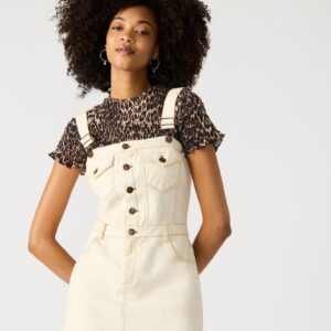 Lake Denim Dress Cream - Image 2