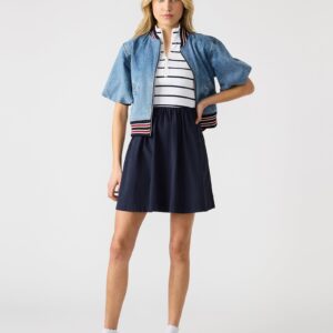 Lyon Dress Navy - Image 2