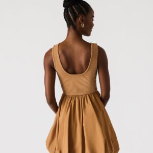 Palermo Dress Caramel - Image 4