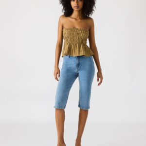 Cambria Top Olive - Image 4
