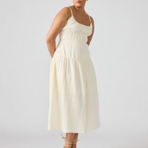 Toby Dress Ivory - Image 3