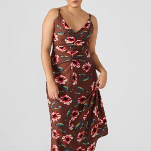 Monroe Dress Brown - Image 1