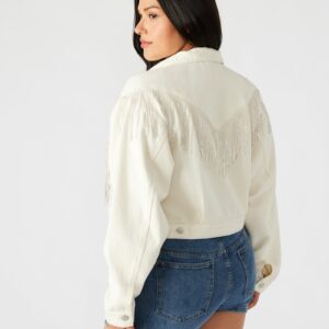 Canyon Denim Jacket Cream - Image 3