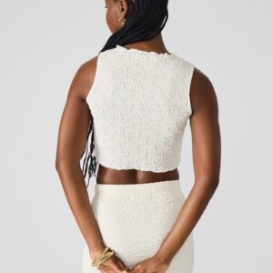 Seaside Maxi Skirt Set Cream - Image 4