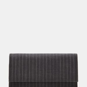 Kittie Heel And Juliana Bag Gray Pinstripe Bundle - Image 4