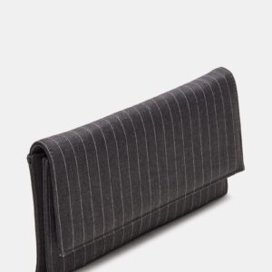 Juliana Bag Gray Pinstripe - Image 4