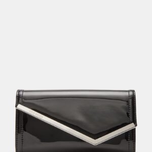 Clutchd Bag Black Patent