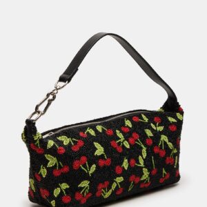 Emersyn Beaded Bag Black Multi - Image 4