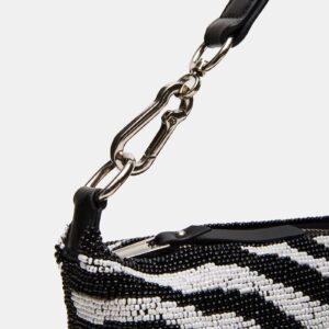 Emersyn Beaded Bag Zebra - Image 3