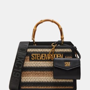 Evelyn Beachy Bag Black/tan - Image 1