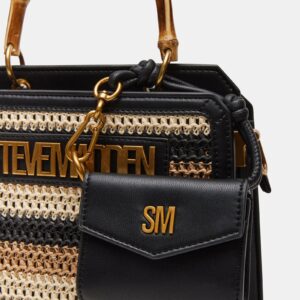 Evelyn Beachy Bag Black/tan - Image 3