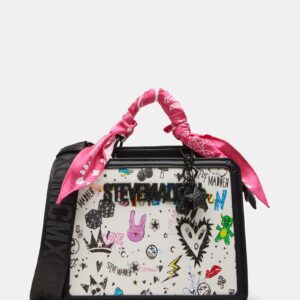 Evelyn Bandana Bag Black Multi