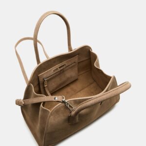 Hadlee Bag Taupe Suede - Image 5