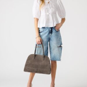 Heidee Bag Grey Suede - Image 7