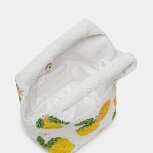Kinsley Beaded Bag Lemon - Image 5