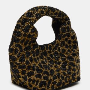 Kinsley Beaded Bag Leopard - Image 3